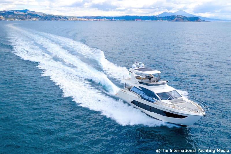 Absolute 62 Fly, navigazione Absolute 62 Fly, navigazione
