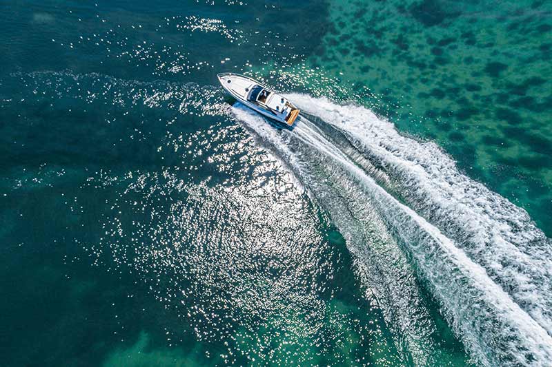 Rio Yachts Paranà 38, virata Rio Yachts Paranà 38, virata